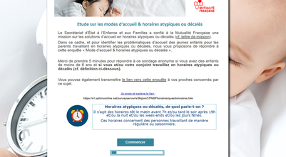 Participez à l’enquête sur les modes de garde du jeune enfant
