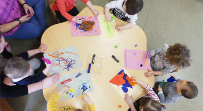 Des cartes des enfants pour nos ainés