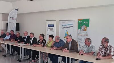 Signature de Pacte Territorial "Nov'Habitat 87"
