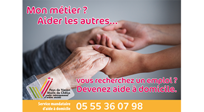 Le CIAS recherche des aides à domicle