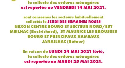 Reports de collecte